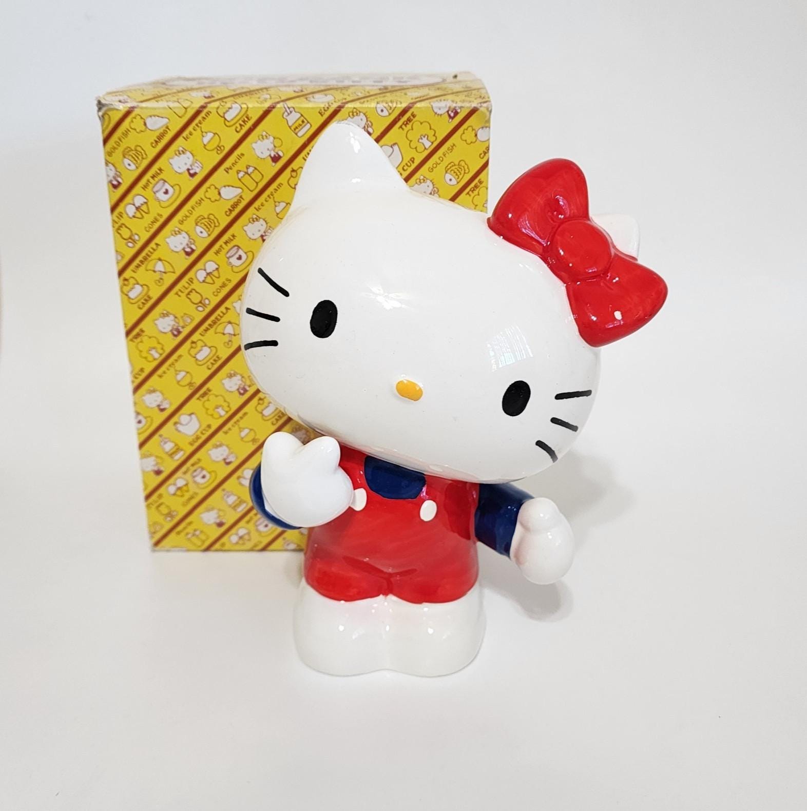 Vintage 1970s Hello Kitty Ceramic Coin Bank 8