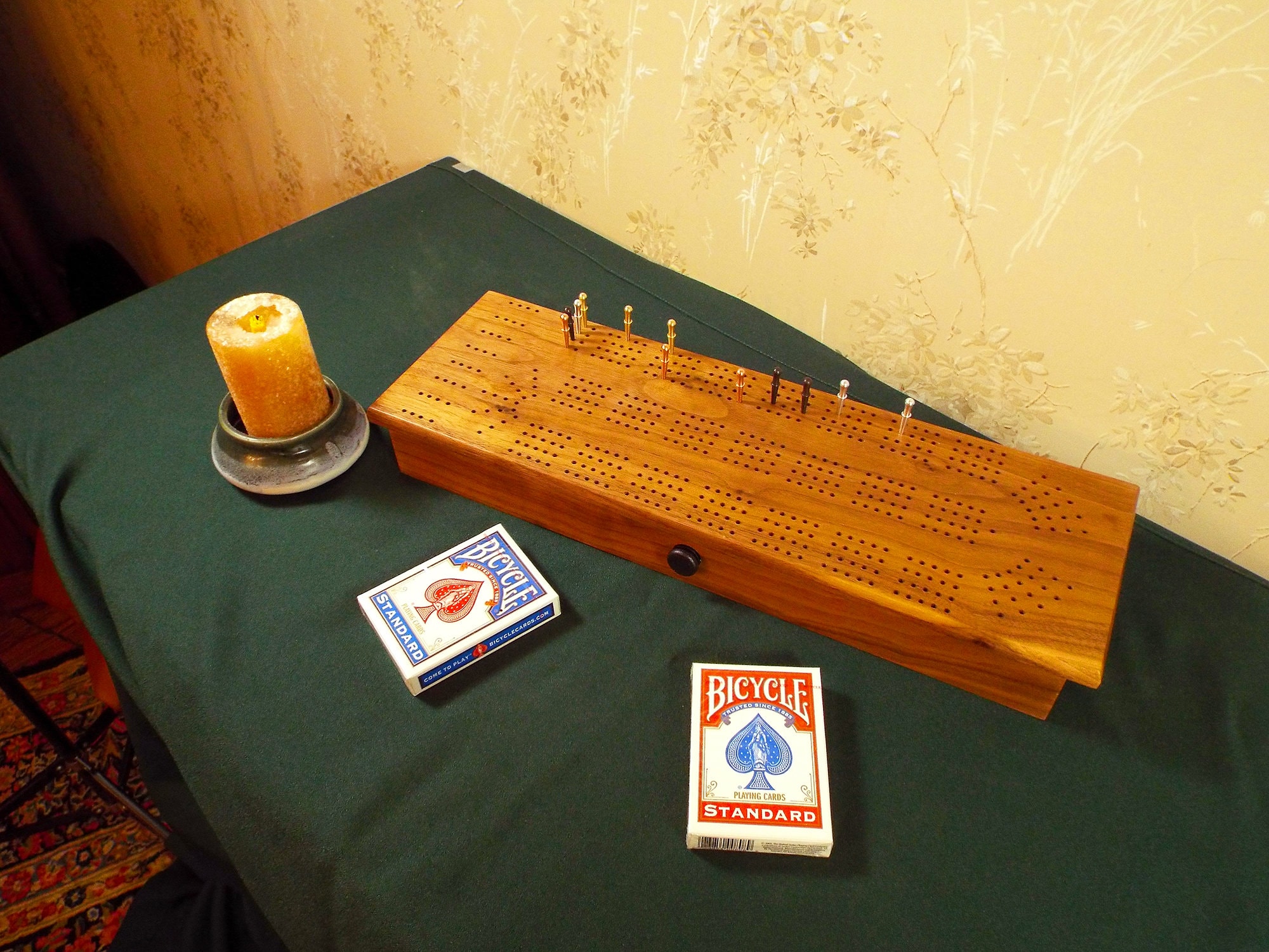 21A. 4 Track Cribbage Board / Box Etsy UK
