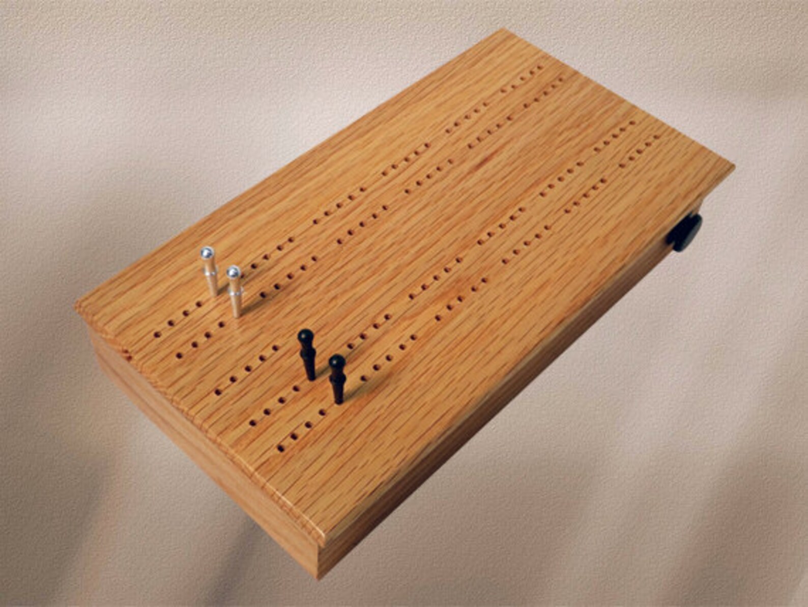 19. Dominoes Box W/cribbage Board Scoring Etsy