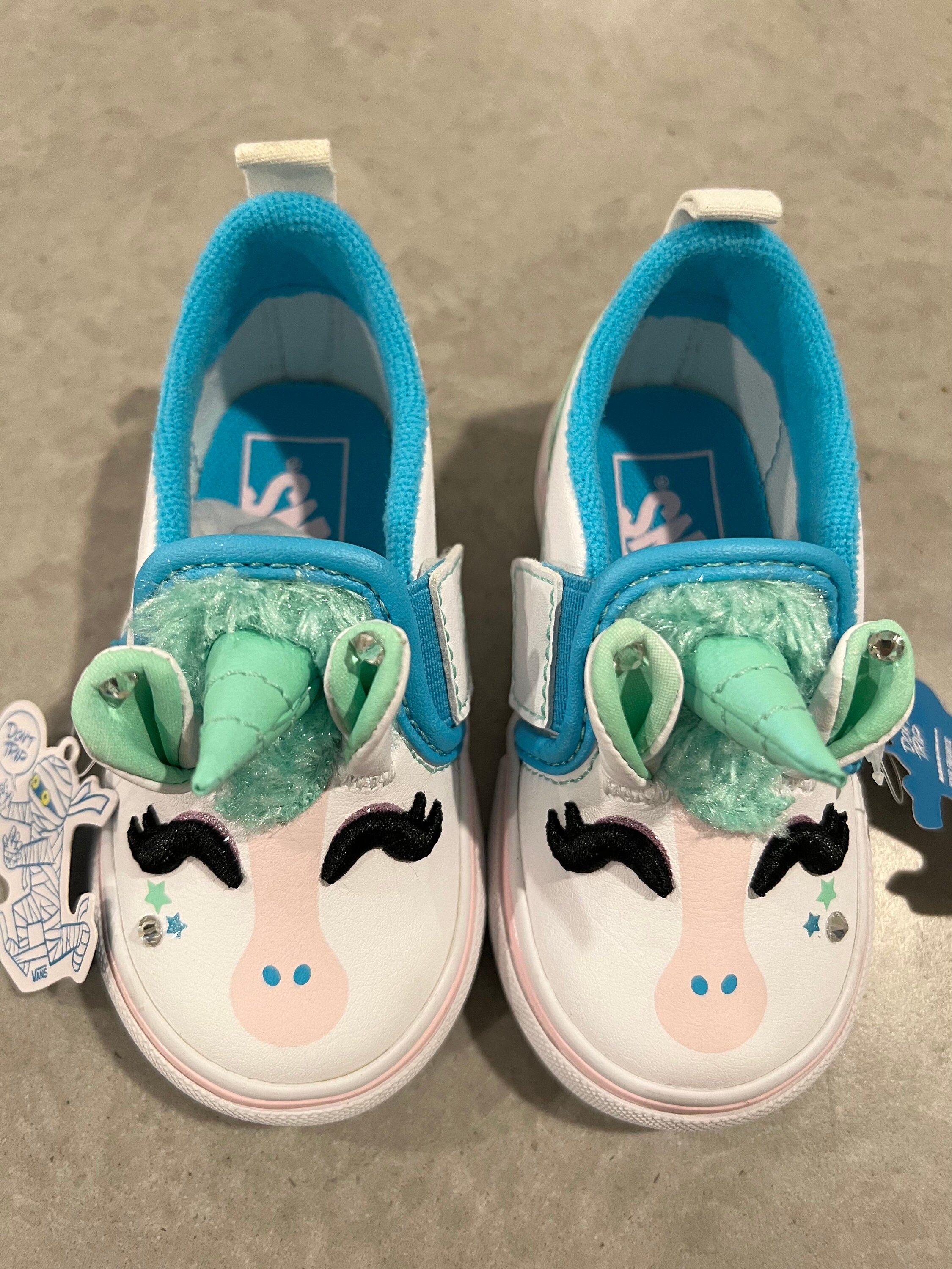 Baby girl unicorn vans outlet