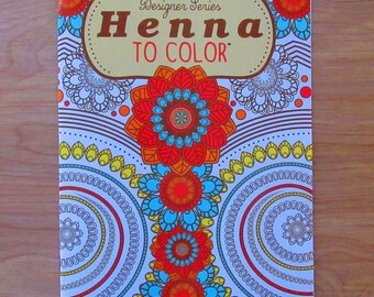 Henna To ColorDesigner SeriesAdult Coloring BookHenna DesignsHenna Art