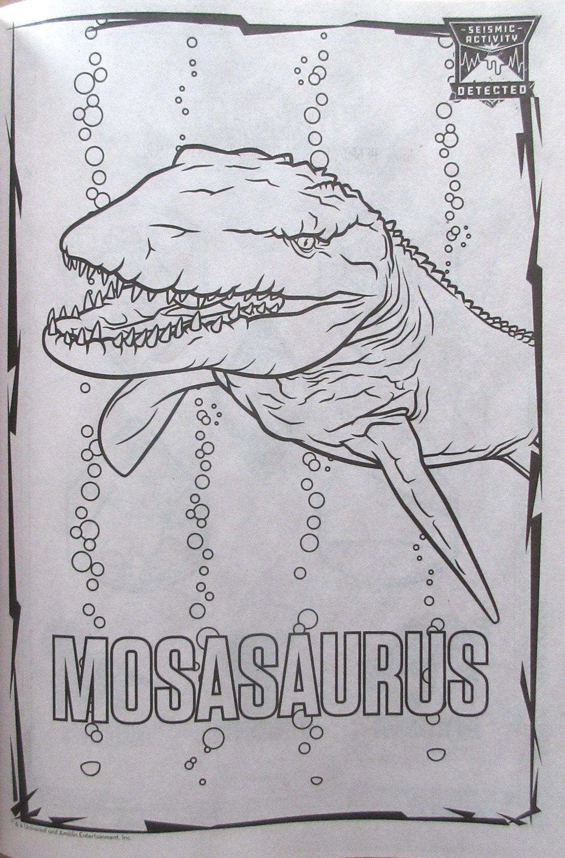 Jurassic World Fallen Kingdom Jumbo Coloring And Activity | Etsy
