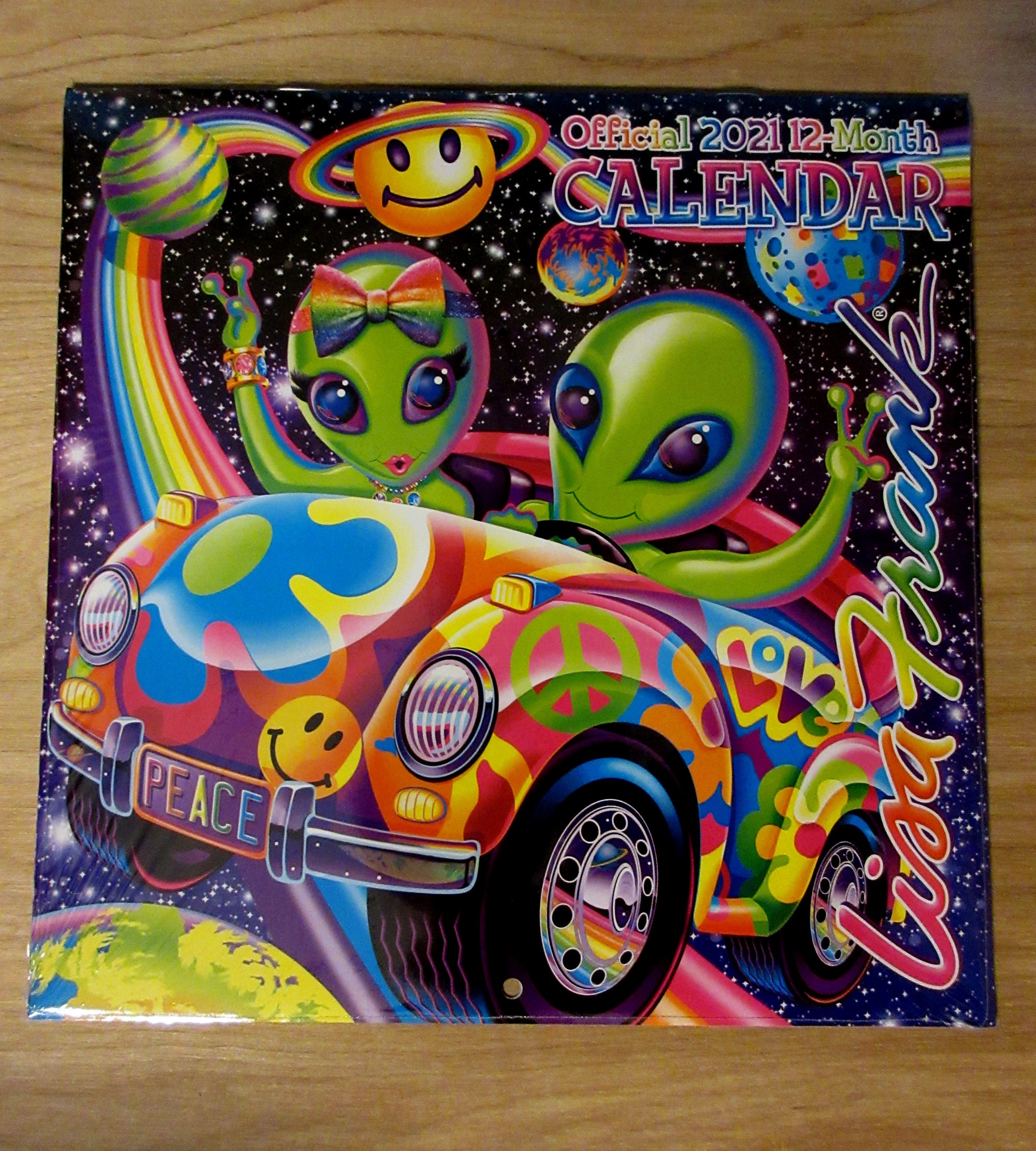 Lisa Frank 2023 Calendar Lisa Frank Official 2021 12 Month Calendar Last One Colorful | Etsy Sweden