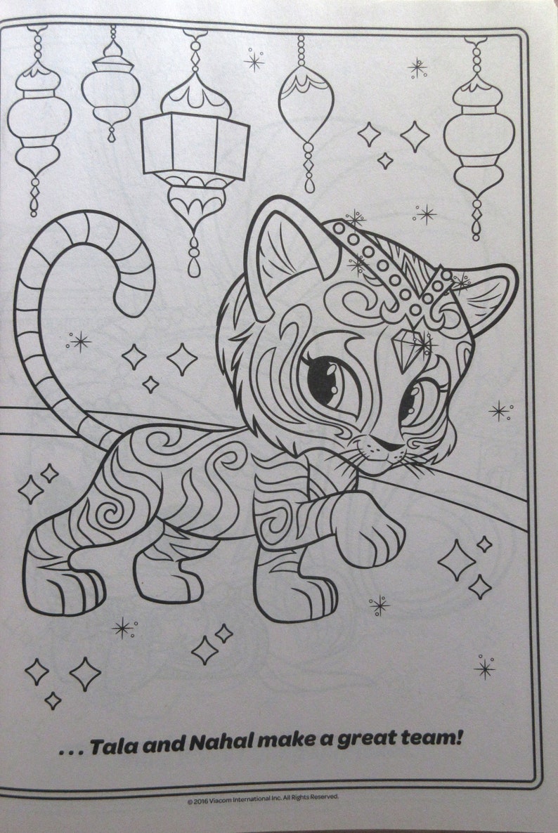 Shimmer and Shine Jumbo Coloring and Activity Bookbe Jeweled | Etsy