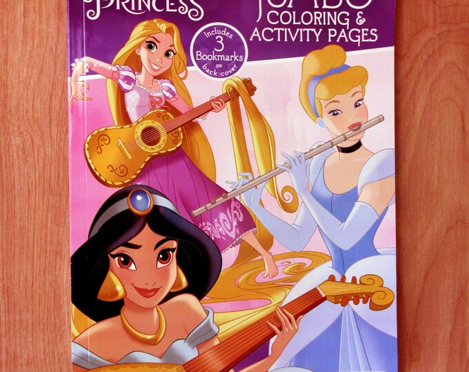 Disney Princess Jumbo Coloring & Activity Pagescoloring