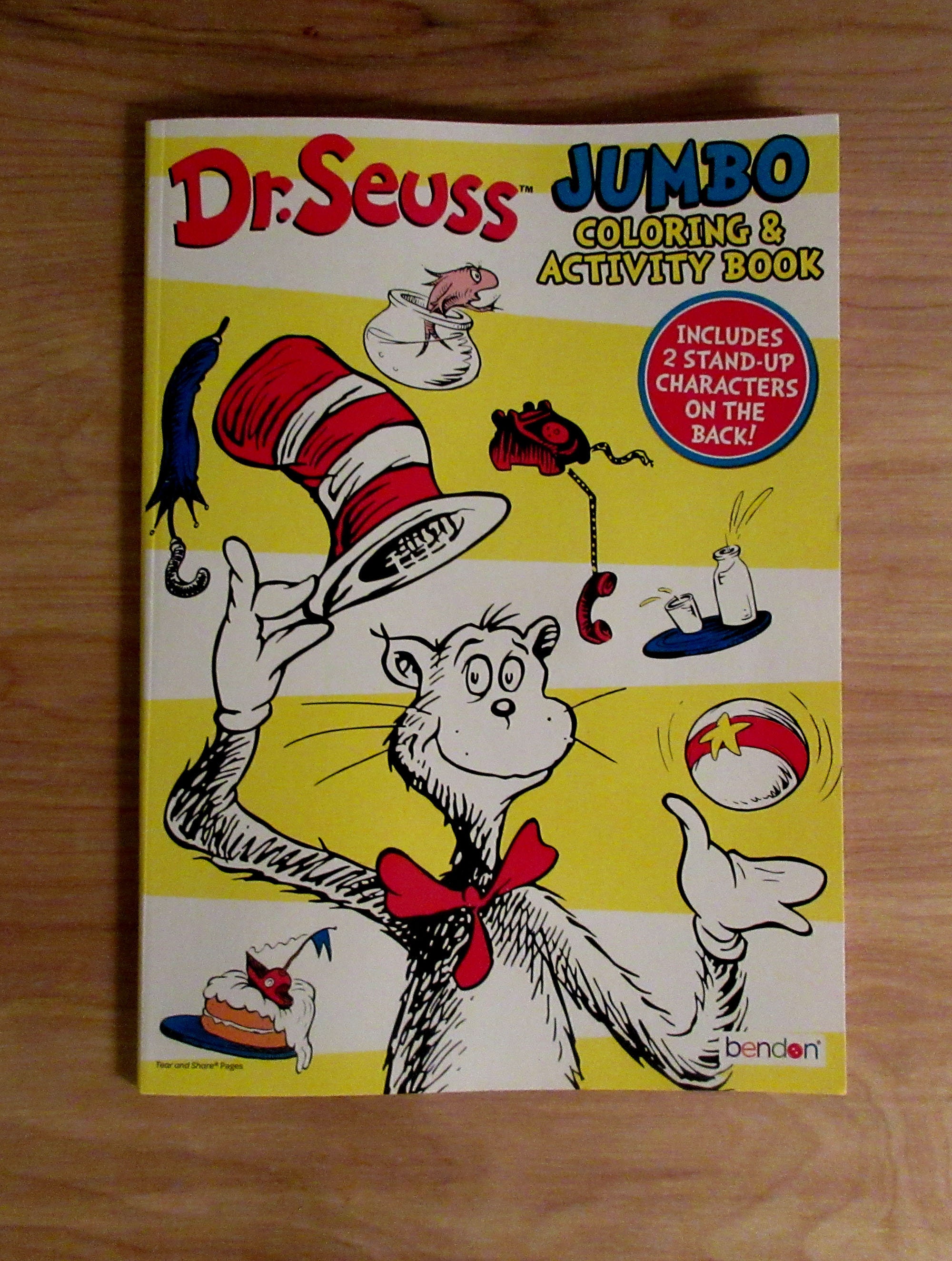 Dr. Seuss Jumbo Coloring & Activity Book Cat in the Hat Super Cute - Etsy