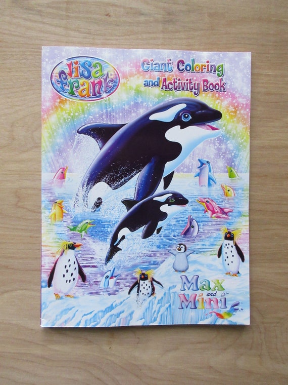 Lisa Frank Giant Coloring And Activity Bookmax And Mini Etsy Lisa Frank Giant Coloring And Activity Bookmax And Mini Etsy