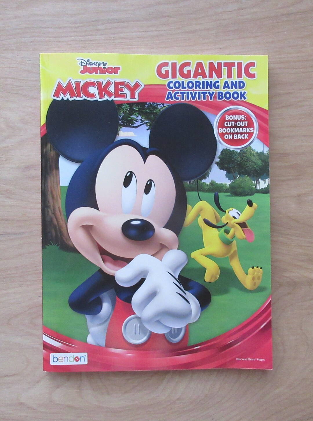 Disney Junior Mickey Gigantic Coloring and Activity Book~mickey Mouse ...