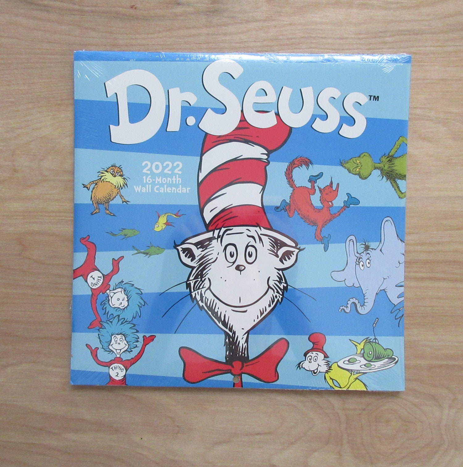 Dr. Seuss 2022 16-Month Wall Calendar Super Cute | Etsy Australia