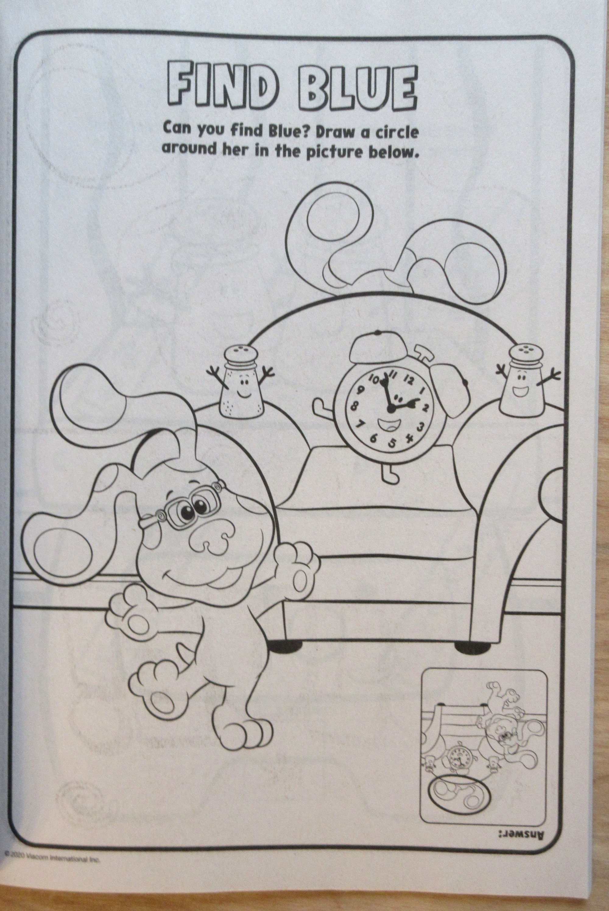 Blue 39 s Clues amp You Jumbo coloreando - Il Fullxfull.3231743120 Jstt 