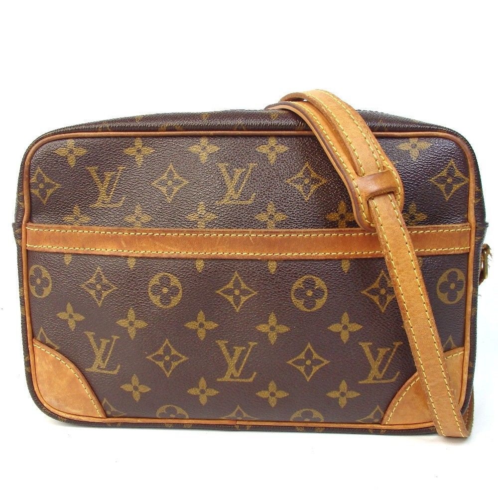 Authentic Vintage Louis Vuitton Shoulder Bag Handbag Satchel Tote Bag (strap repair)