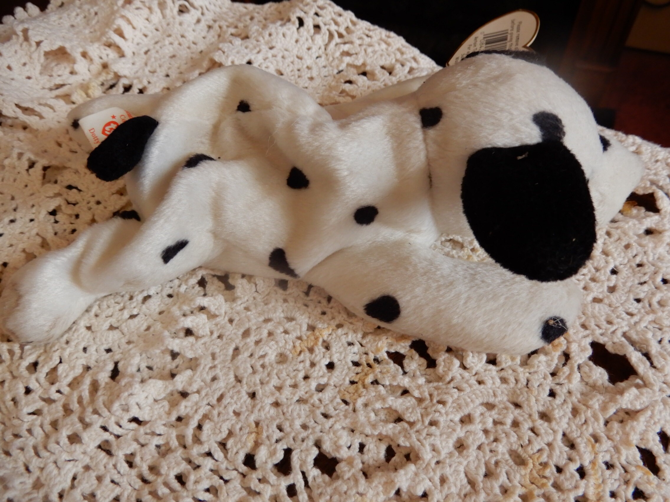 dotty beanie baby errors