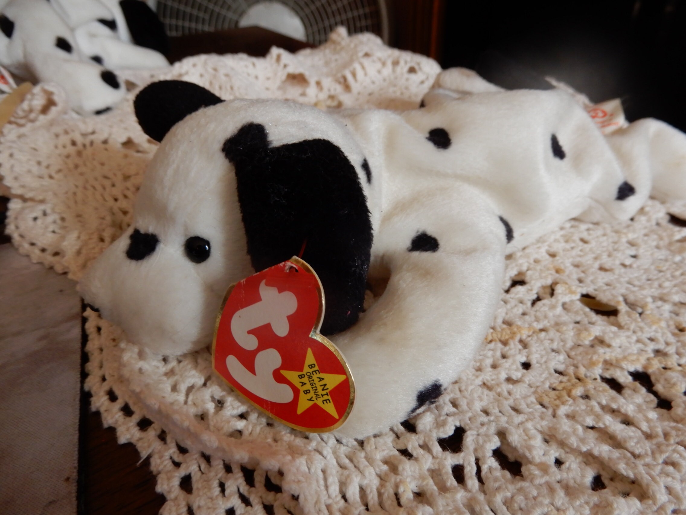 dotty beanie baby errors