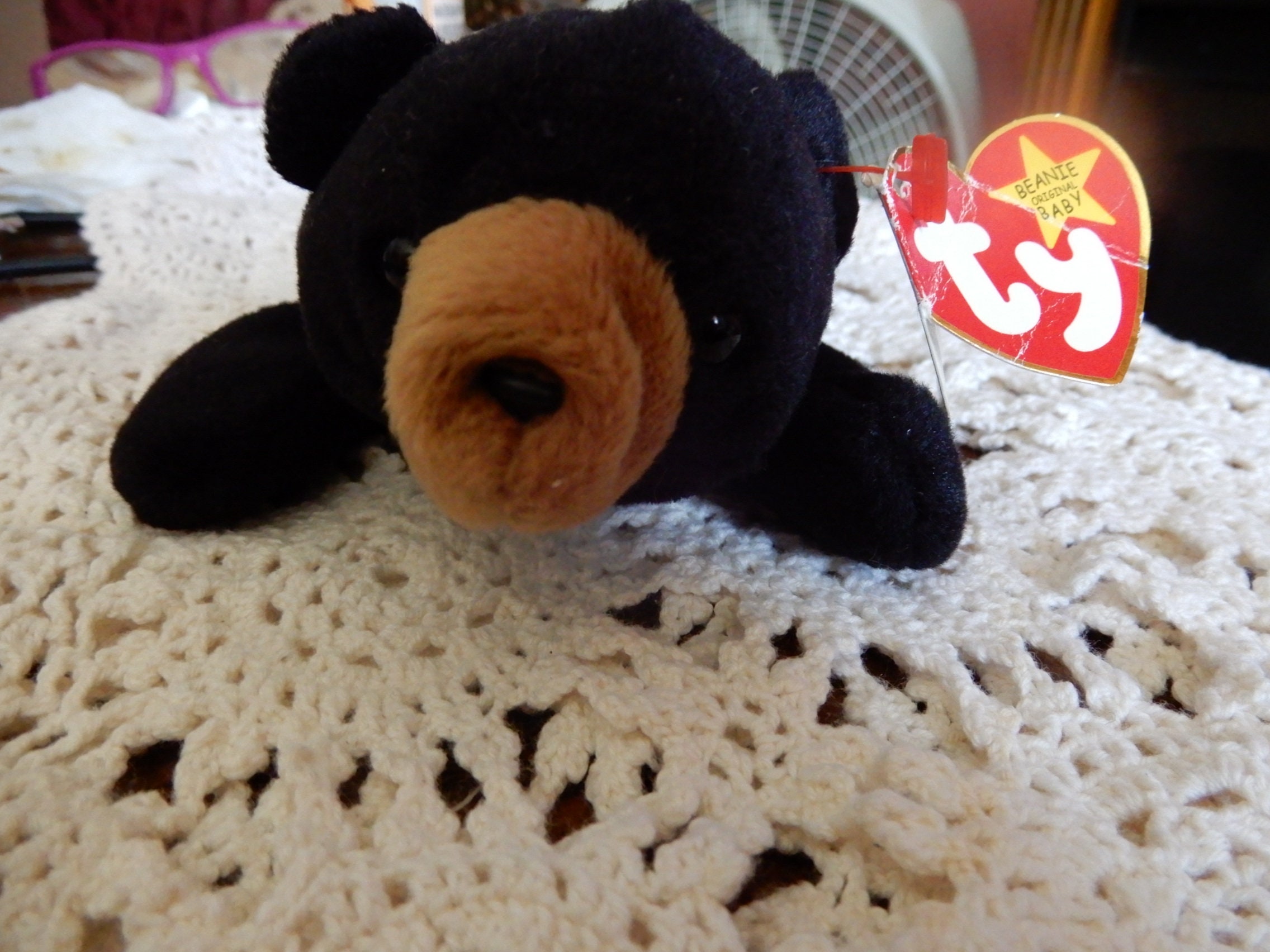 blackie beanie baby tag errors