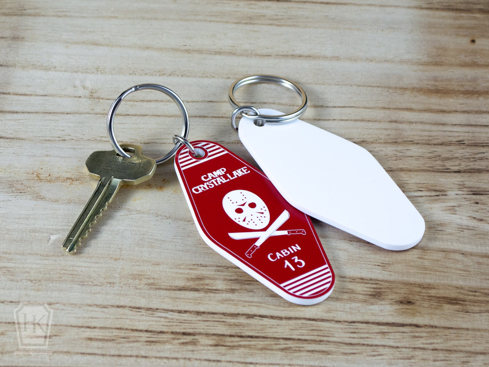 Camp Crystal Lake Keychain Horror Movie Keychain Jason Etsy