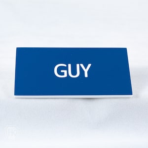 Free Guy Nametag | Acrylic Nametag | Free Guy Nameplate | Cosplay Nametag  | Have a Great Day