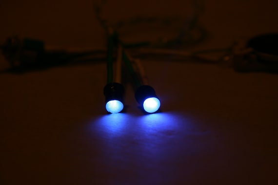 LED-Cosplay-Augen, leuchtende Maskenaugen, LED-Maske, pelzige LED