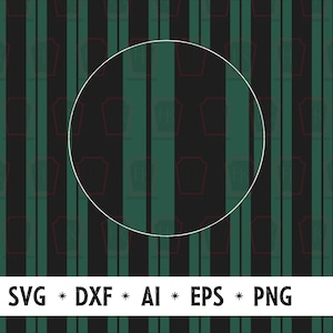 Haunted Maid Wallpaper Pattern SVG: Seamless Halloween Design (Digital Files)