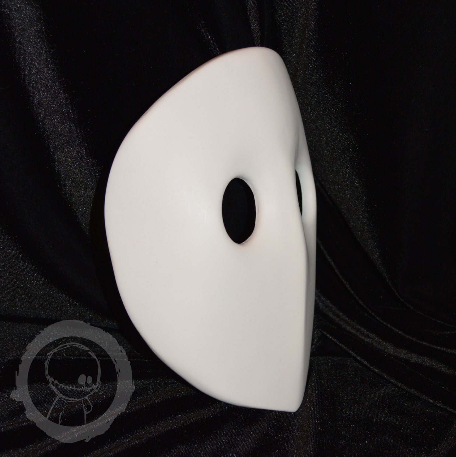 Eyeless Jack Mask Deluxe Unpainted Kit Creepypasta Mask Etsy