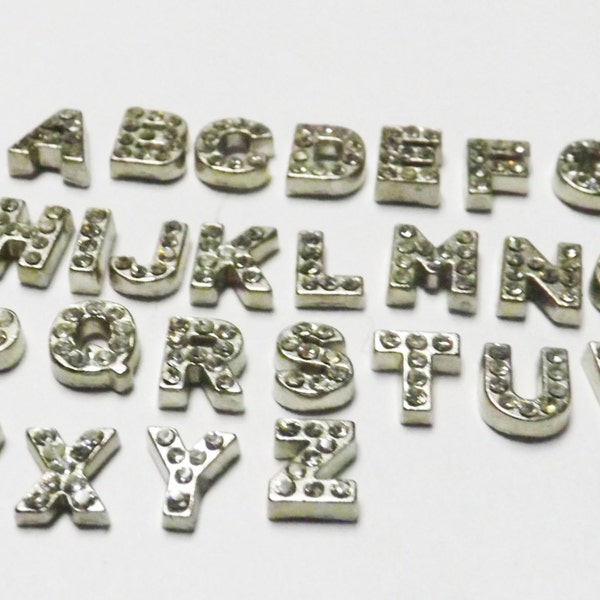 80 Letter Charms, Locket Charms, Initials Charms, Floating Locket Charms, Assorted Letter Charms, Alphabet Charms