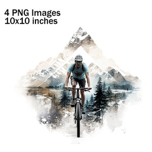 Fahrradfahrer, Radfahrer Clipart, Mountainbiker PNG, Mountainbiker PNG, Radfahrer Bilder, Fahrradfahrer Illustration, Mountainbike fahren