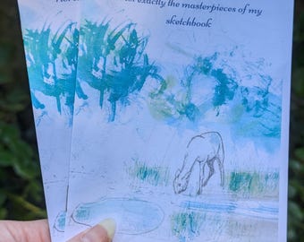 Art Zine "not exactly the masterpieces of my sketchbook"