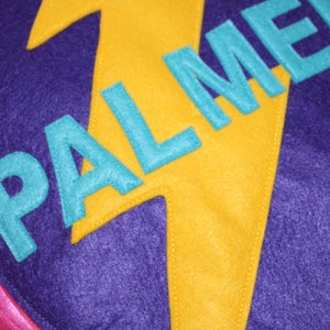 Personalised Superhero Adult Cape with full names Bild 8