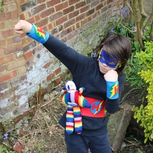 Superhero belt personalised for kids image 3