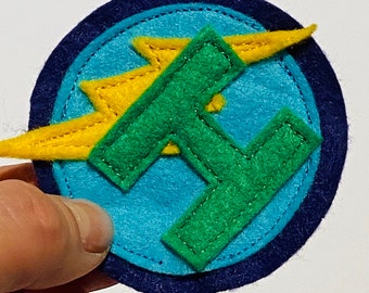 Initial personalised Superhero Badge