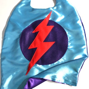 Turquoise ready to ship children's superhero cape image 8