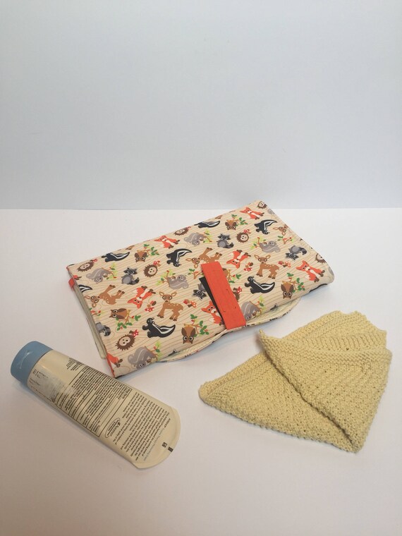 woodland baby changing mat