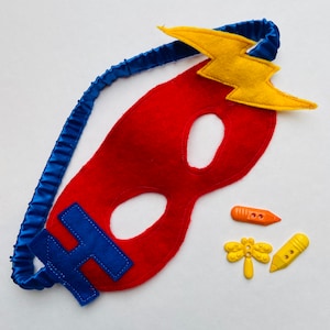 Personalised children’s superhero eye masks