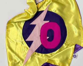 Personalised kids Superhero Cape with Initial