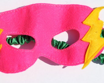 Pink Children's Superhero Eyemask