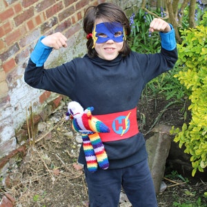 Superhero belt personalised for kids image 10