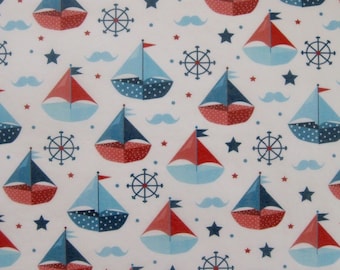 Edible patterned rice wafer paper Nautical Boat Cake Wrap Frill Border or Topper
