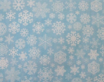 Edible patterned rice wafer paper FROZEN (B) SNOWFLAKE Cake Wrap Frill or Topper