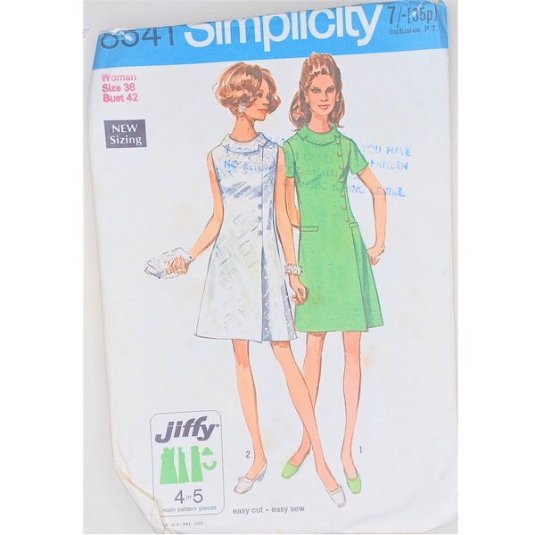 60s Dress Pattern - Etsy UK