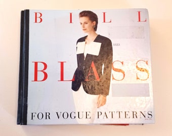 Catalogue de livres Vogue Pattern Retail Counter des années 1990, avril 1994 - Avec 50 designers