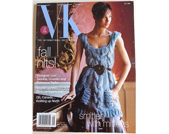 36 Patterns - V K Vogue Knitting International Magazine Book Autumn Fall 2008
