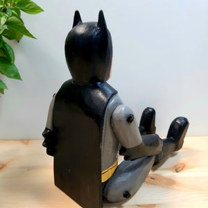 Batman Six Pack Special Edition Puppet Wooden Batman Toy Hand Painted DC Comics Batman Puppet Kids Room Decor Toddler Toys Gift image 7