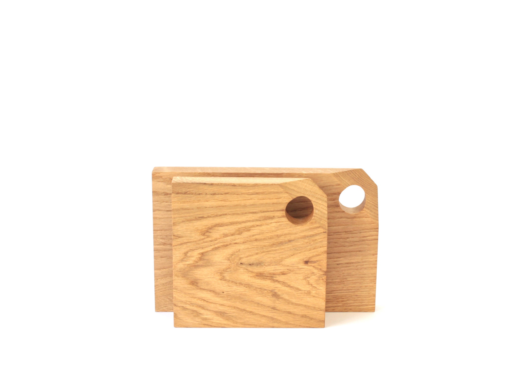 Planche à Découper, Plateau ou Dessous de Plat en Bois Chêne Huilé