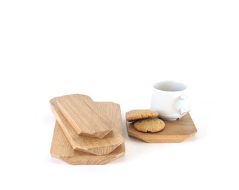 O Oiled oak cutting board, chopping board, tray or trivet