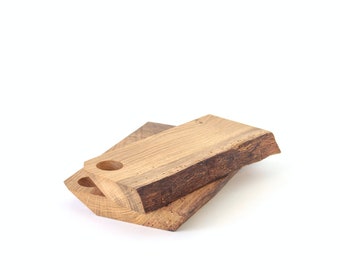 O Oiled oak cutting board, chopping board, tray or trivet