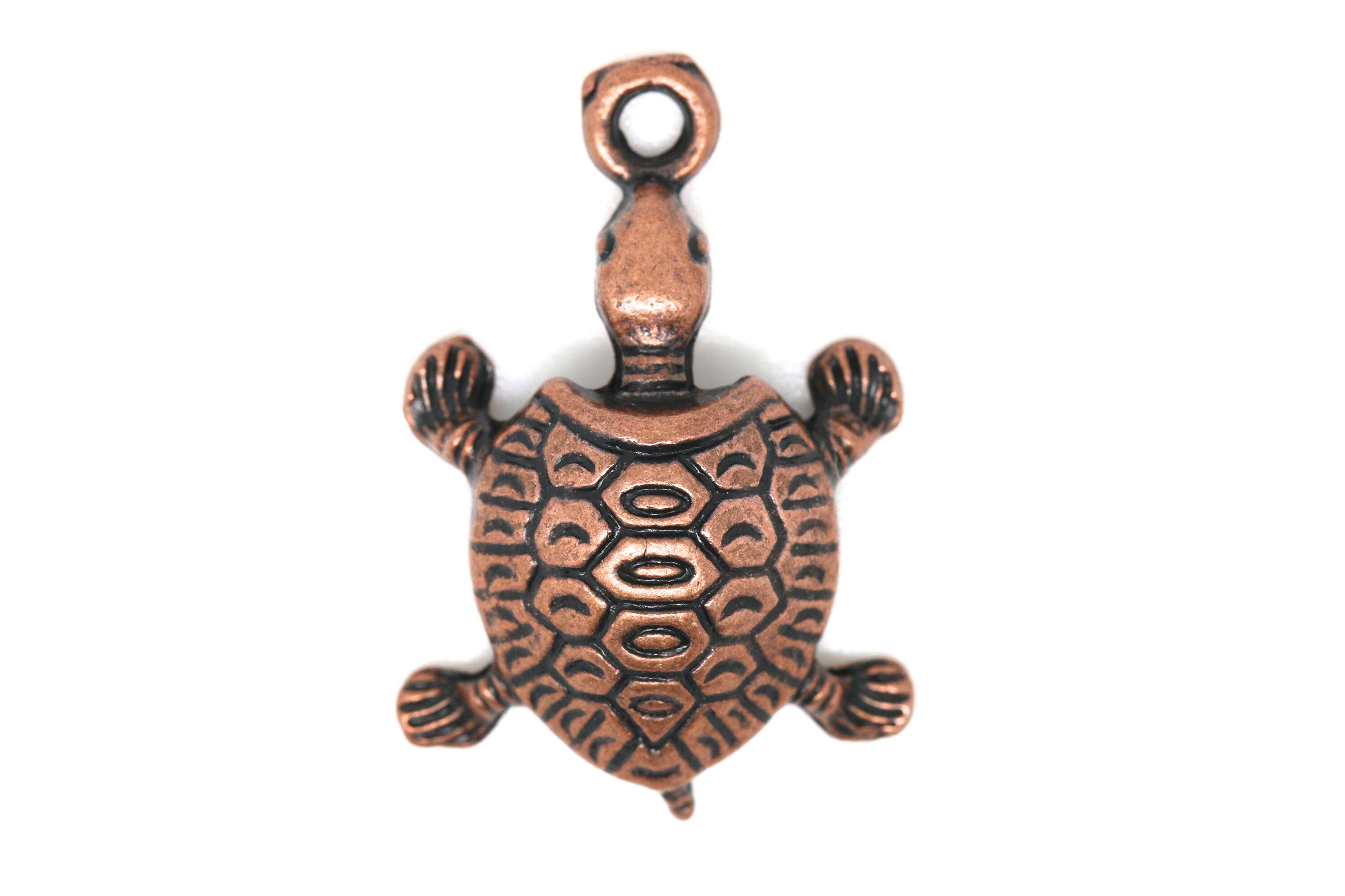 Colgantes de 5 piezas / encanto / colgante de metal / tortuga | Etsy