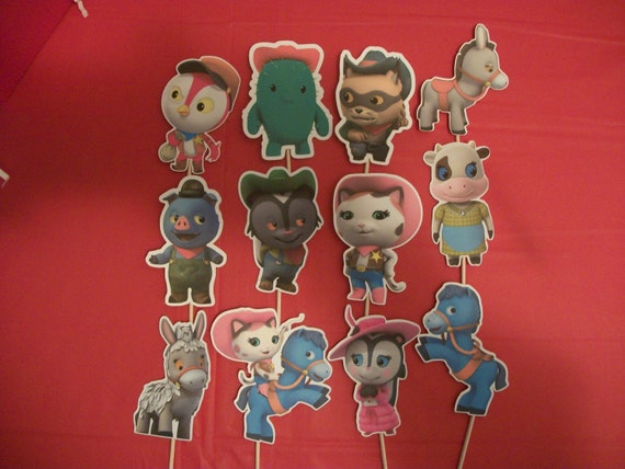 Toys Games Sheriff Callie S Wild West Toys 18 Cake Toppers