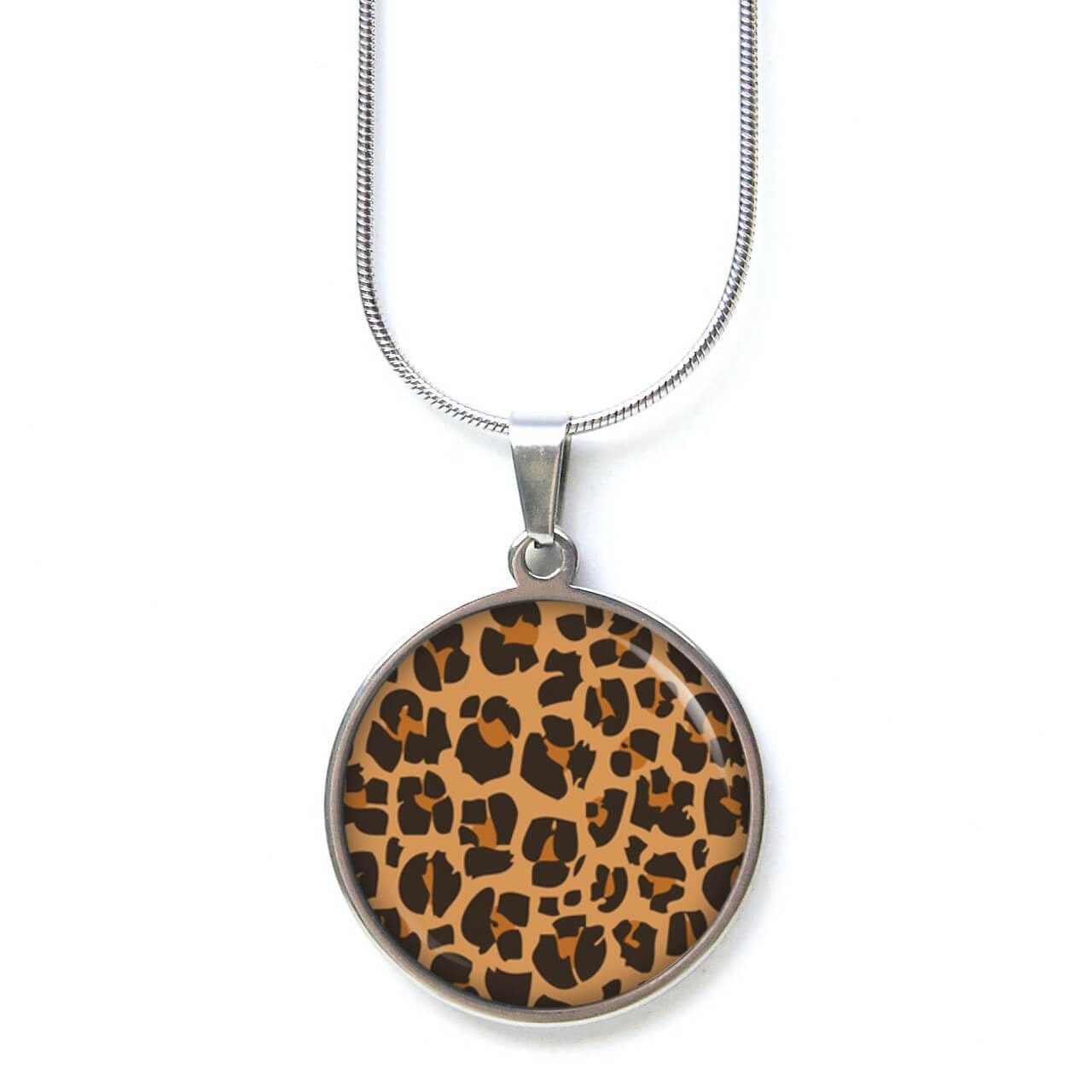 Evlry Leoparden Halskette Gold - Schlangenkette Damen Schmuck