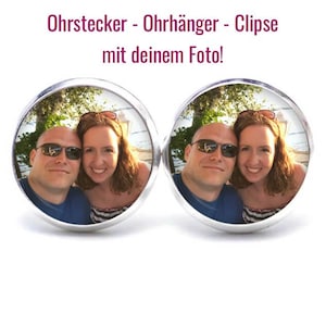 Earrings with your own photo - create your personal piece of jewelry