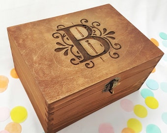 wooden box etsy
