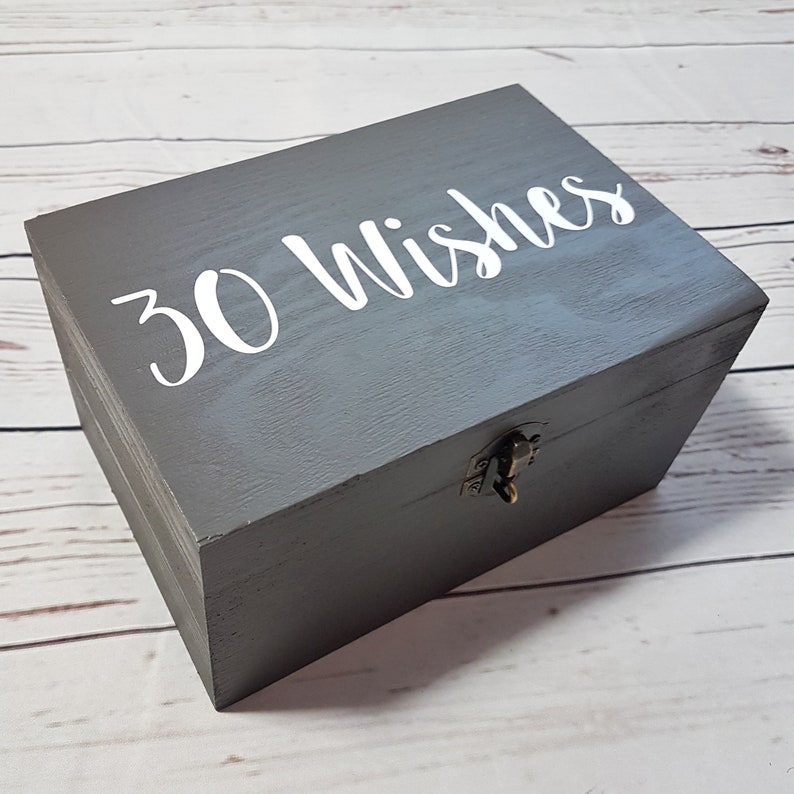 Personalised Birthday Memory Box Wooden Box Birthday Etsy